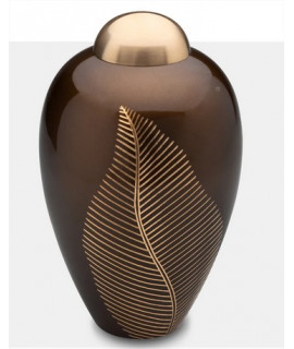 Feuille Élégante Bronze