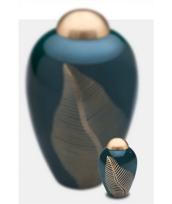 Feuille Élégante Émeraude (Reliquaire) Feuille Élégante Émeraude (Reliquaire)