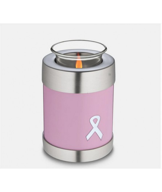 Sensibilisation Ruban Rose (Petite Lanterne Reliquaire)