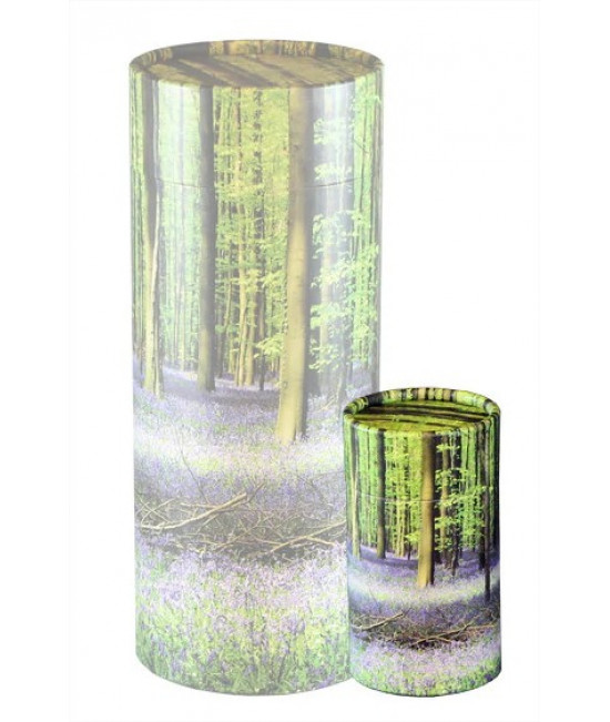 Forêt de Bluebell (Urne Mini)
