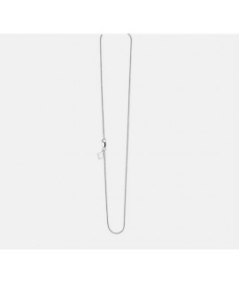 Chaîne : 20" Serpent (Argent Sterling .925) - Plaqué Rhodium