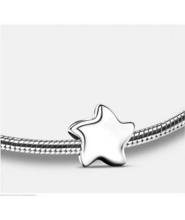 Breloque : Star Angélique Argent - Plaqué Rhodium
